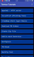 Termux Tutorials captura de pantalla 2