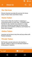 Best Home Tutions (Chronic Education) ภาพหน้าจอ 2