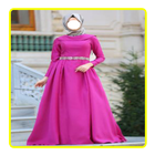 Fashion Hijab Party Dress icon