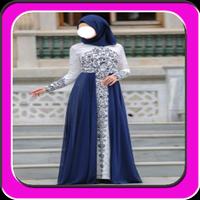 Fashion Hijab Party Dress poster
