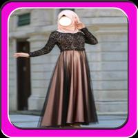 Fashion Hijab Party Dress screenshot 1