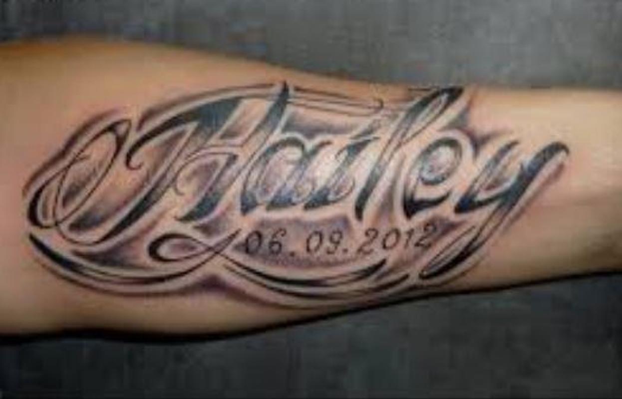  Gambar  Tato  Tangan Tulisan 