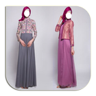 Muslim Fashion Clothing Model icon