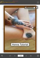 tutorial henna (Mehndi) complete Poster