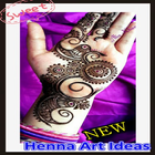 Idées d'art au henné icône