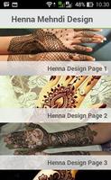 Henna Mehndi Design Affiche