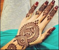 Henna India Wallpaper HD постер