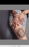 Tatouage au henné Affiche