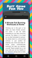 5 Minute Home Workouts 截图 1
