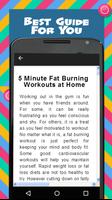 5 Minute Home Workouts imagem de tela 3