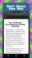 Pilates Workout Exercises 截图 1