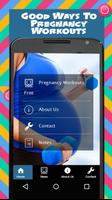 Pregnancy Workouts Free Poster