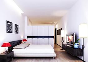 Desain Kamar Tidur Modern plakat