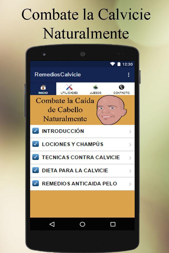 Detener la Caida de Cabello con Remedios Caseros para Android - APK Baixar
