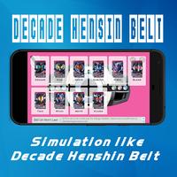 2 Schermata Decade Henshin Belt