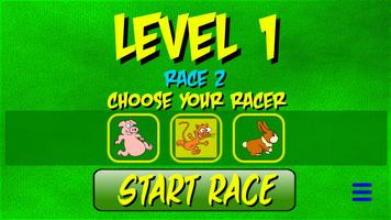 برنامه‌نما Animal Race Lite عکس از صفحه