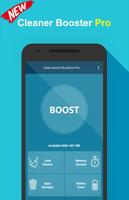 Clean Boost My Phone Pro Cartaz