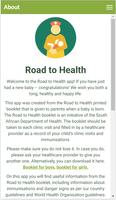 Road To Health App captura de pantalla 1