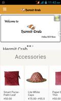 Hermit Crab- The eco store app Poster