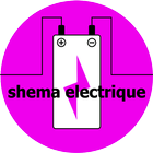 shema electrique icône