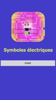 Symboles électriques Affiche