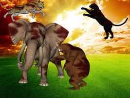 Safari Hunting Animal War स्क्रीनशॉट 2