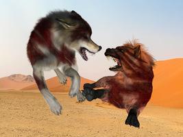 Wolf VS Hyena ảnh chụp màn hình 3