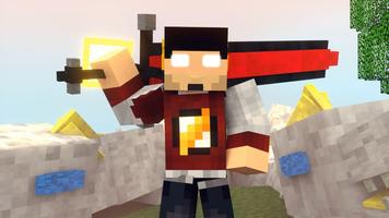 Herobrine Skins for Minecraft 海報