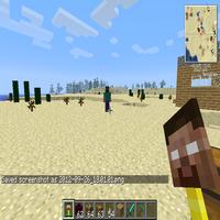 Herobrine Mod MCPE plakat