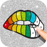 Glitter Color By Number - Glitter Number Coloring APK