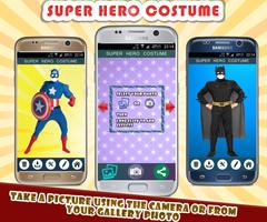 Superhero Photo Suit Affiche