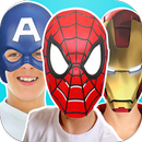Heroes mask photo stickers APK