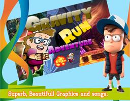 Gravity Run Adventure Falls 海报