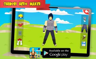 Shinobi Hero Maker ảnh chụp màn hình 3