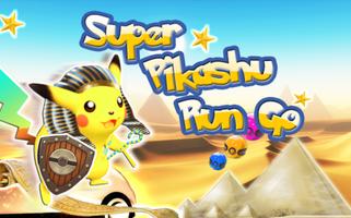 Super Pikashu Go Run Jump poster