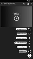 X Files Ringtone Free اسکرین شاٹ 1