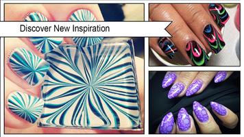 Water Marble Nail Design screenshot 1