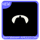 Black Wallpaper AMOLED Dark Background Darkify icône