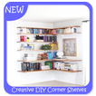 Creative DIY Corner Shelves