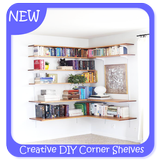 Creative DIY Corner Shelves icône