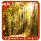 3D Green garden Screen Lock Wallpaper Free آئیکن