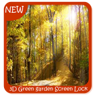 3D Green garden Screen Lock Wallpaper Free иконка