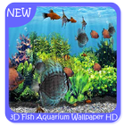 3D Fish Aquarium Wallpaper HD icône