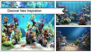 3D Fish Aquarium Wallpaper HD syot layar 1