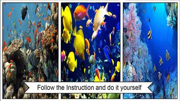 3D Fish Aquarium Wallpaper HD syot layar 2