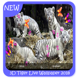 3D Tiger Wallpaper 2018 icône