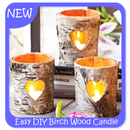 Easy DIY Birch Wood Candle Holders APK