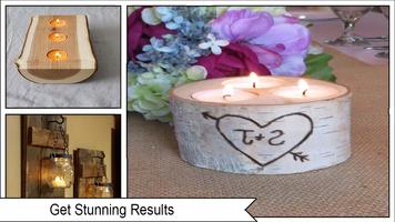 Easy DIY Birch Wood Candle Holders 스크린샷 3