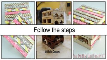 Mini DIY Pallet Coasters syot layar 3