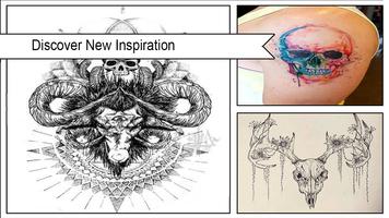 Skull Tattoo Design Ideas Affiche